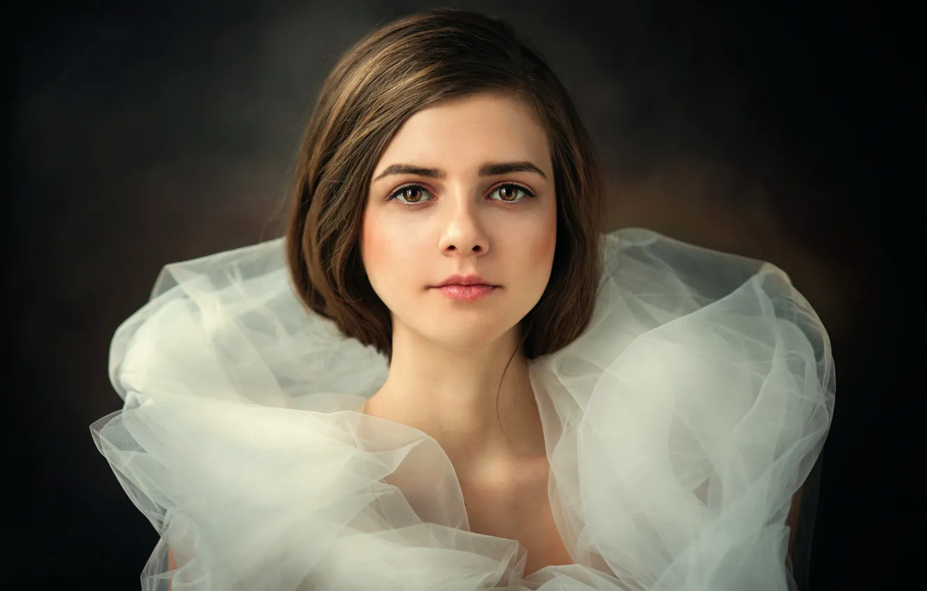 Фото обои прелесть, студия, Dennis Drozhzhin, Viktoria portrait