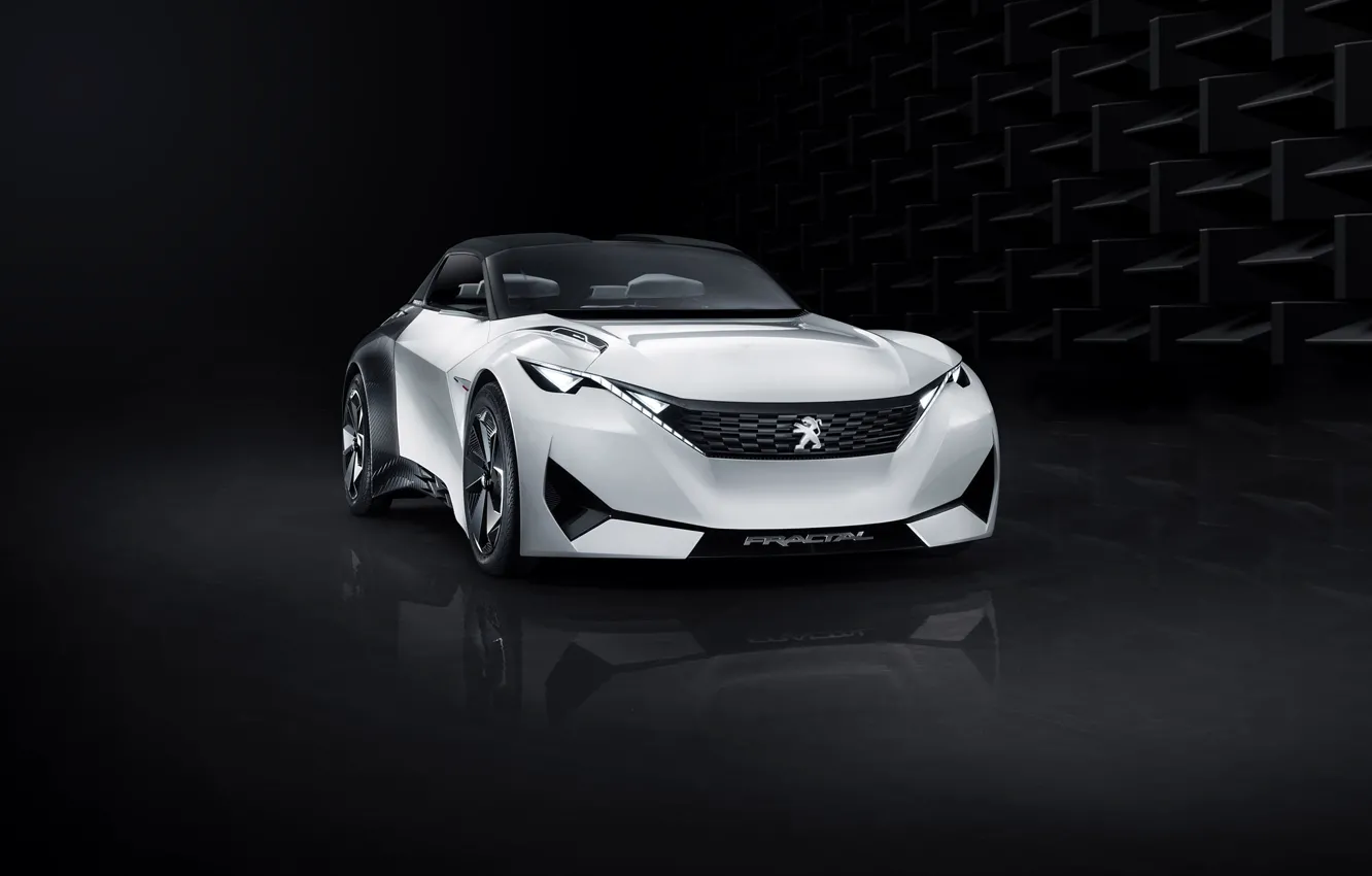 Фото обои Concept, концепт, Peugeot, пежо, Fractal, 2015