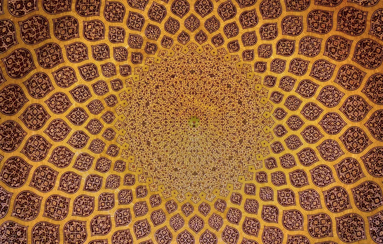 Фото обои pattern, mosque, iran, islamic pattern