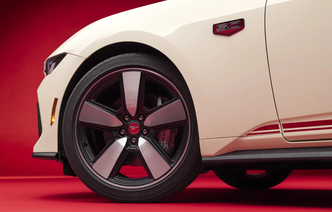 Фото обои Ford, мустанг, форд, Convertible, Mustang GT, 2025, лимитированная серия, 60th Anniversary Package