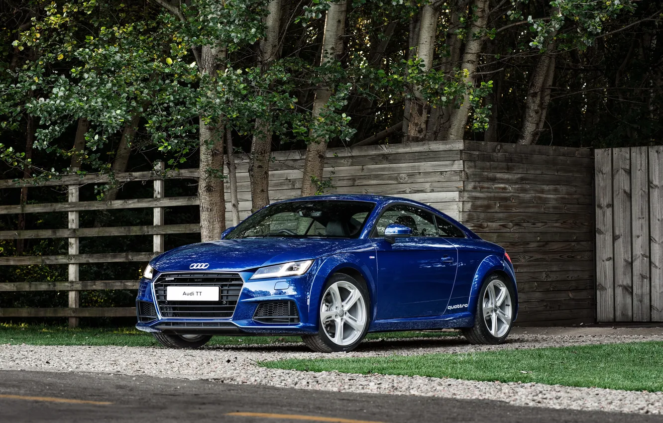 Фото обои Audi, ауди, купе, Coupe, quattro, TFSI, кватро, 2015