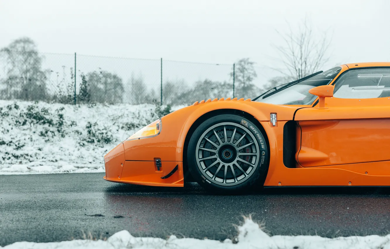 Фото обои Maserati, close-up, MC12, Maserati MC12 Corsa