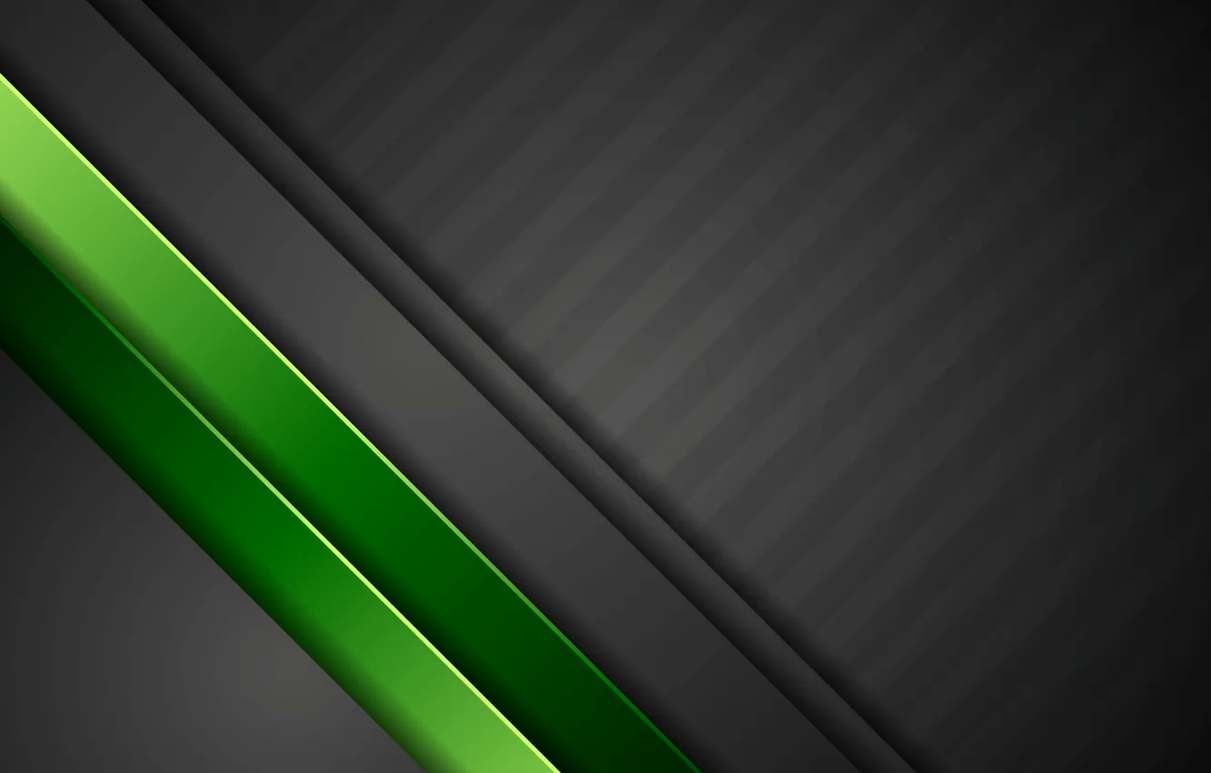 Фото обои green, vector, abstract, black, design, art, background, material