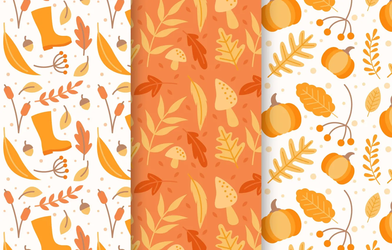 Фото обои осень, фон, текстура, овощи, autumn, pattern, collection