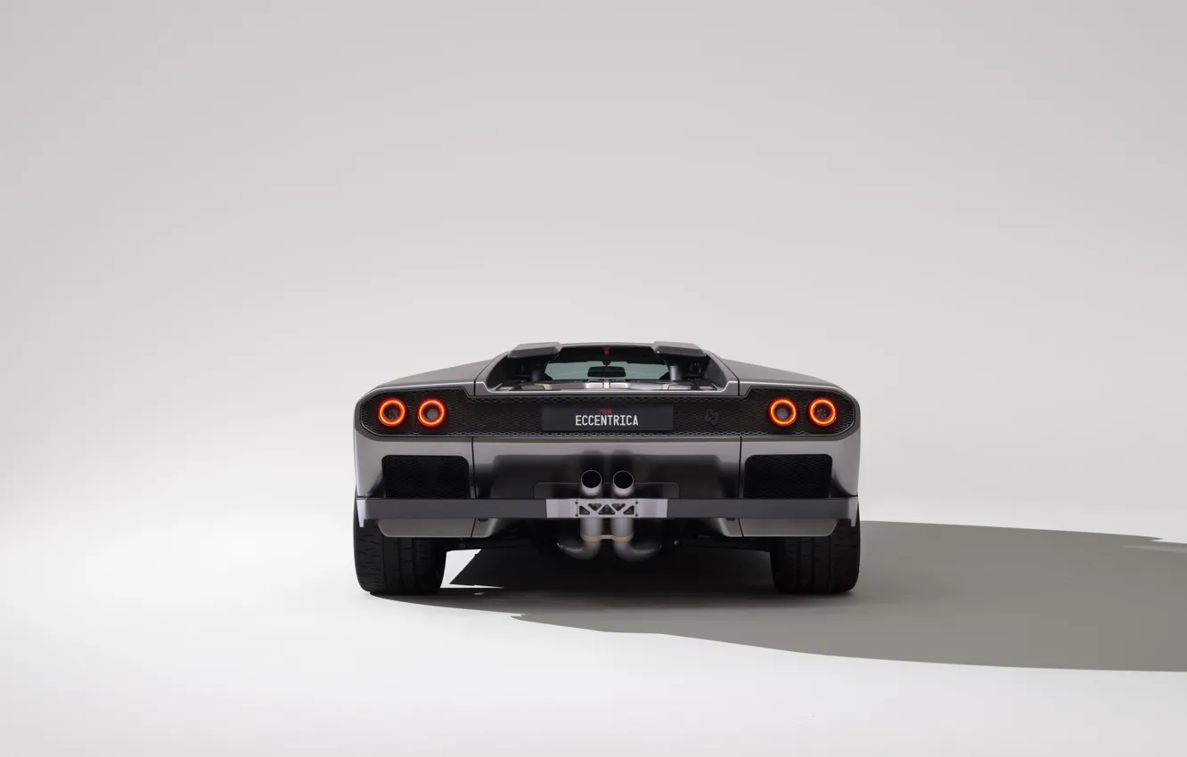 Фото обои Lamborghini, Diablo, rear view, Lamborghini Diablo Eccentrica Restomod