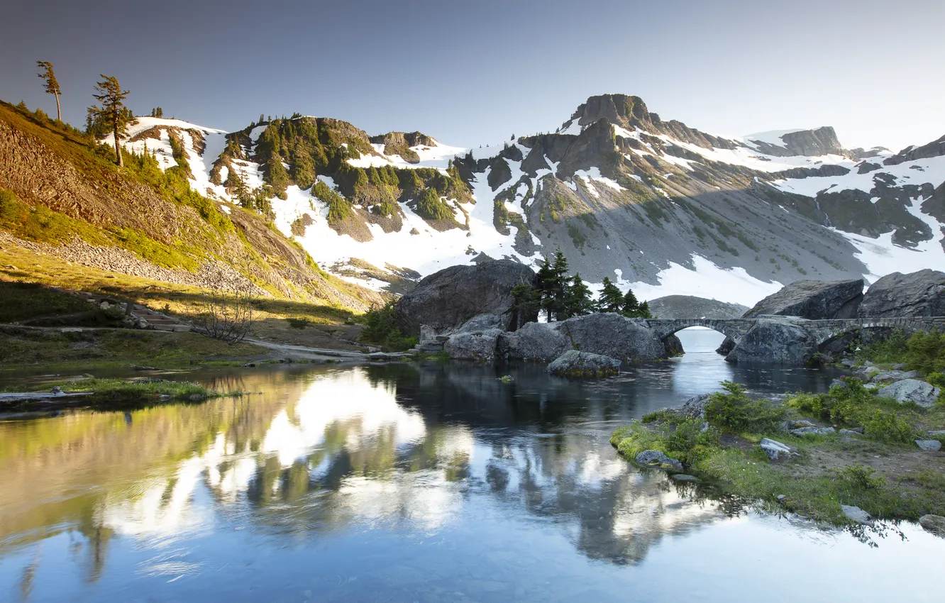 Фото обои USA, Washington State, Mount Baker National Forest