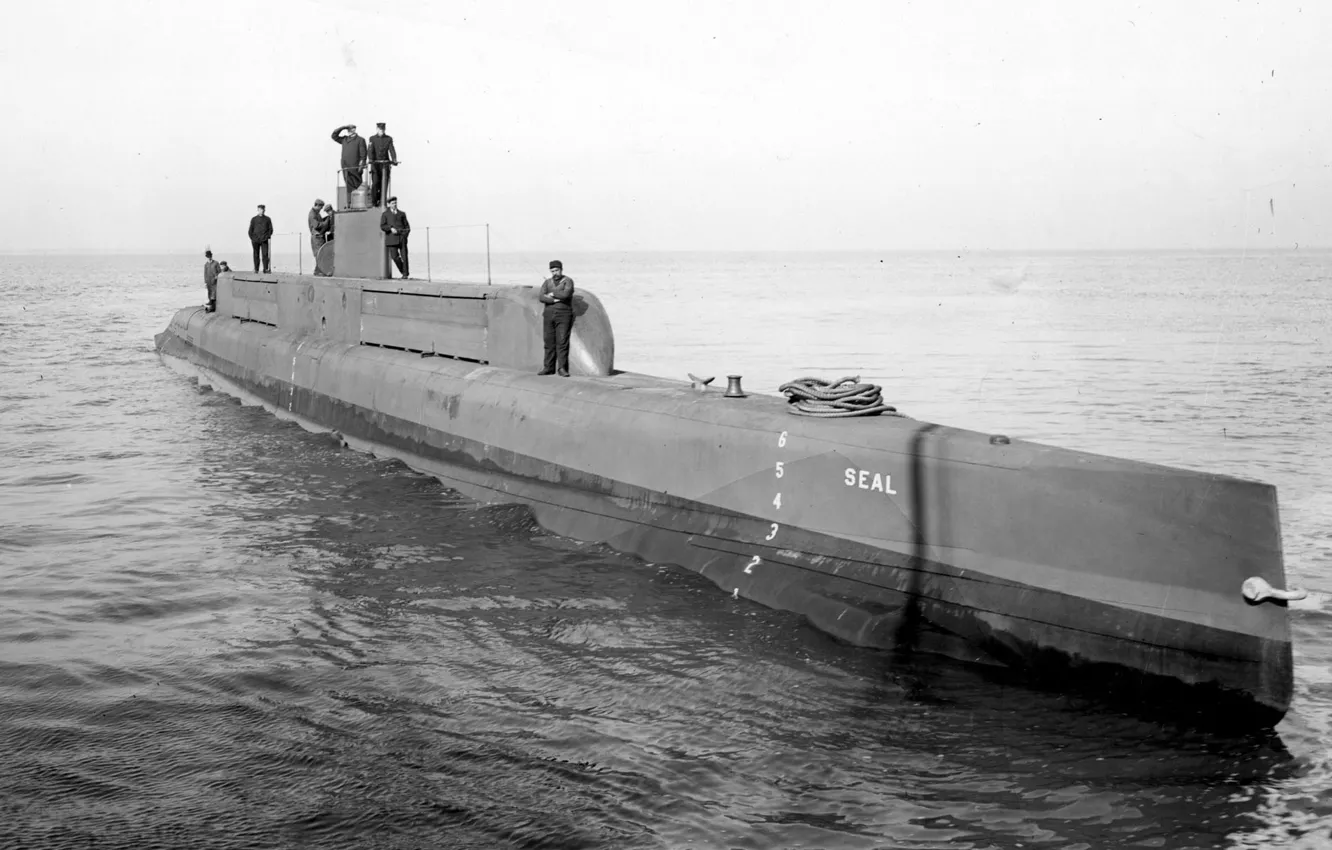 Фото обои война, фотография, чёрно-белое, подводная лодка, ВОВ