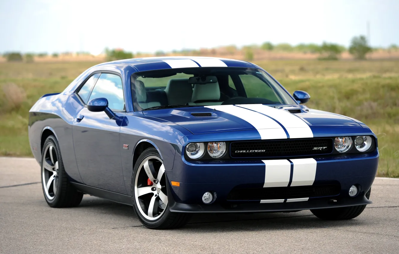 Фото обои Dodge, SRT8, Challenger, додж, 2011, Hennessey, челленджер