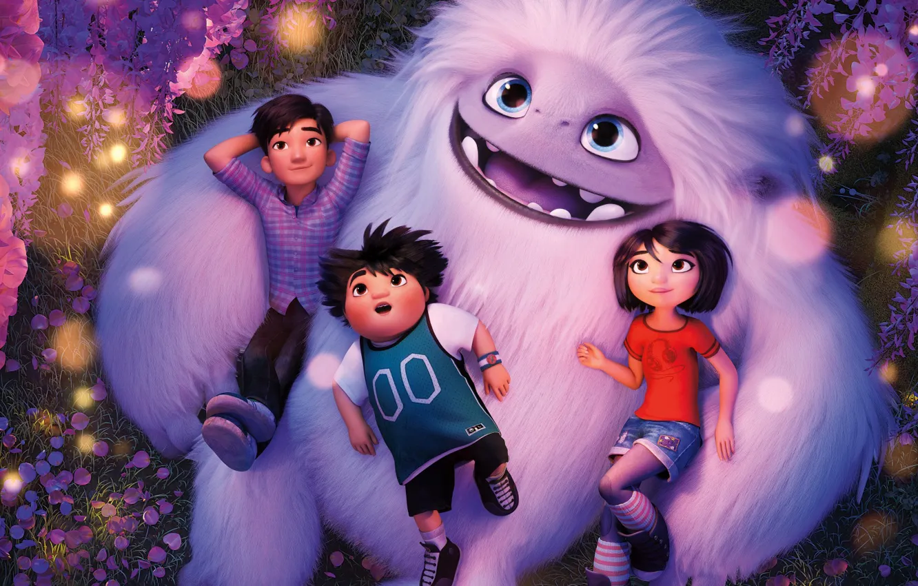 Фото обои дети, монстрик, Эверест, Abominable