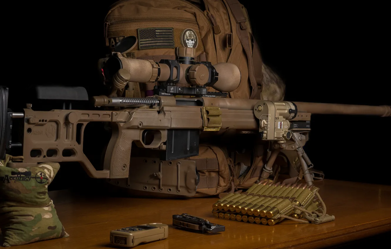 Фото обои оптика, винтовка, снайперская, International AW, Accuracy