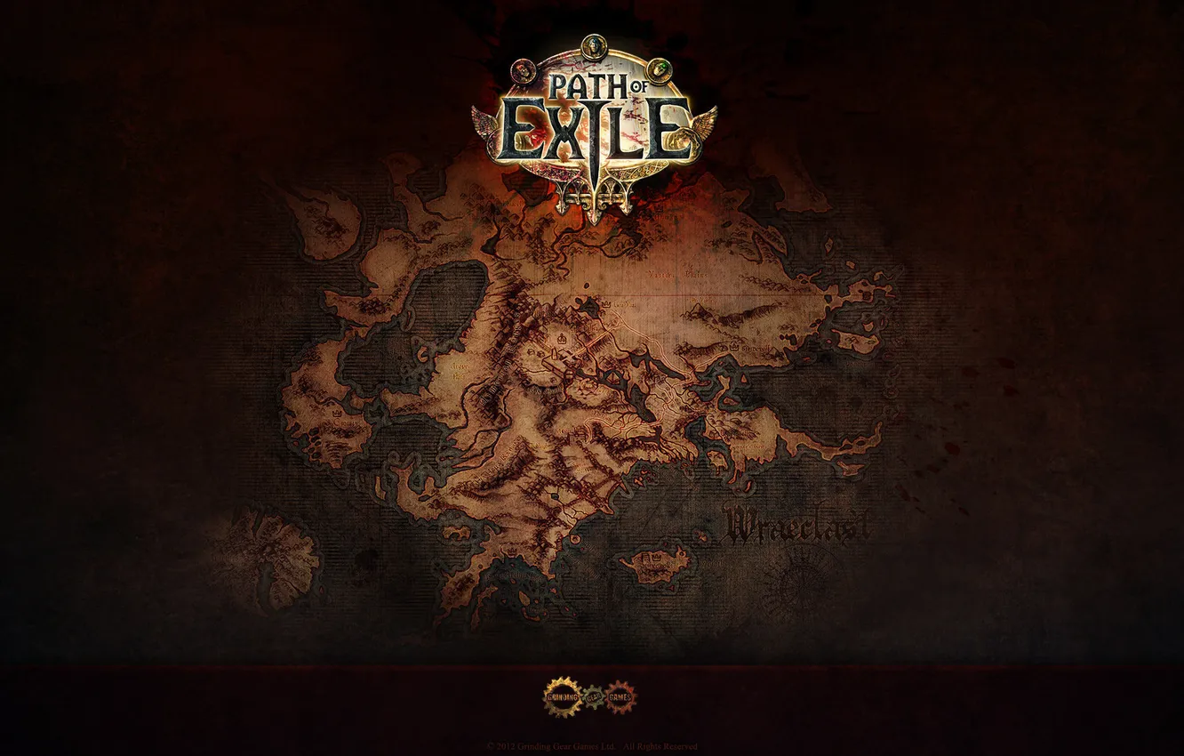 Фото обои игра, карта, game, онлайн, MMO, ммо, path of exile