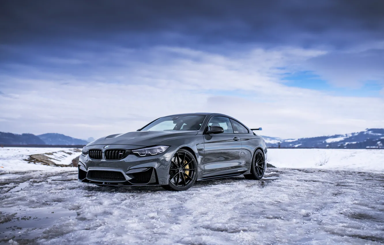 Фото обои Grey, Wheels, F82, M4