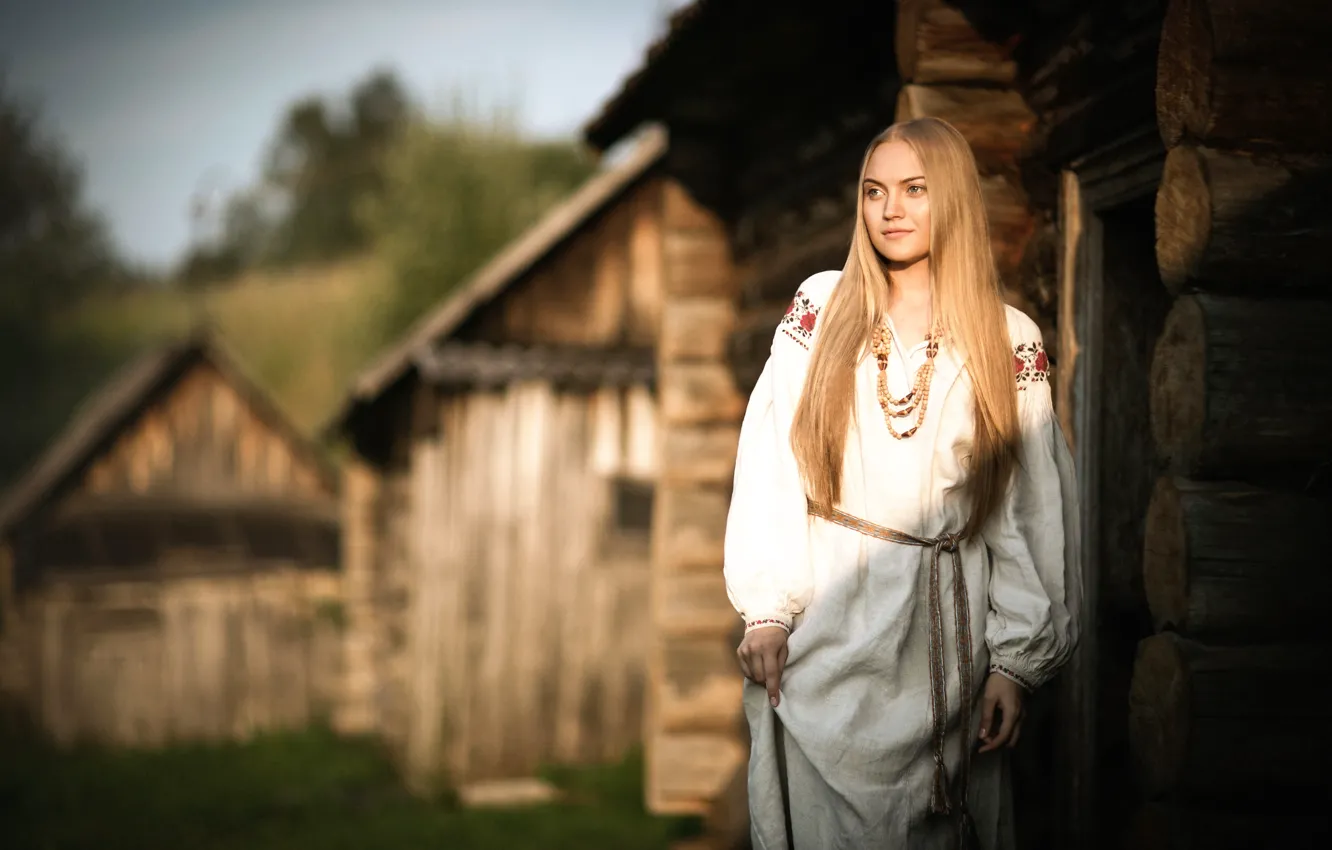 Фото обои солнце, улыбка, утро, деревня, rimsky