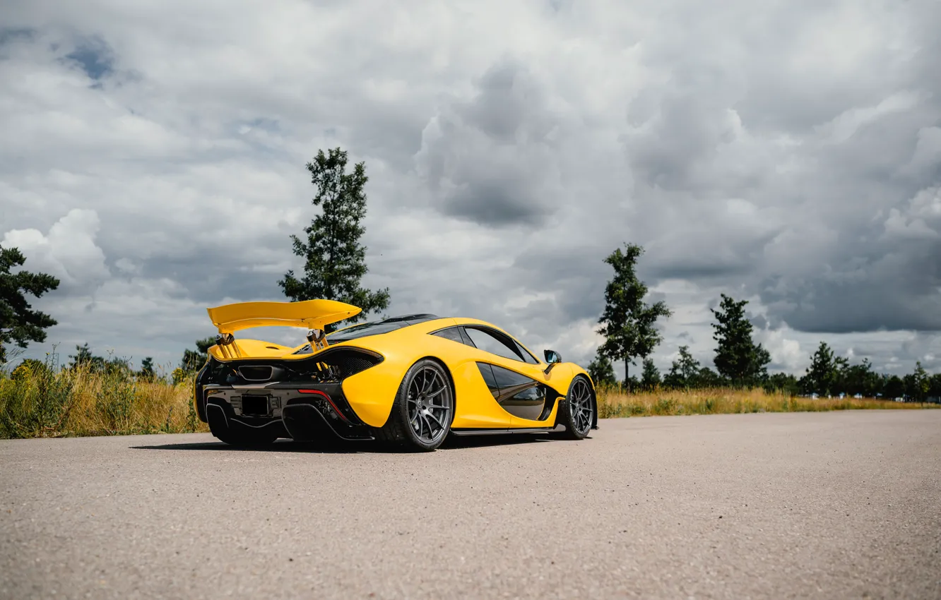 Фото обои McLaren, sky, McLaren P1, P1