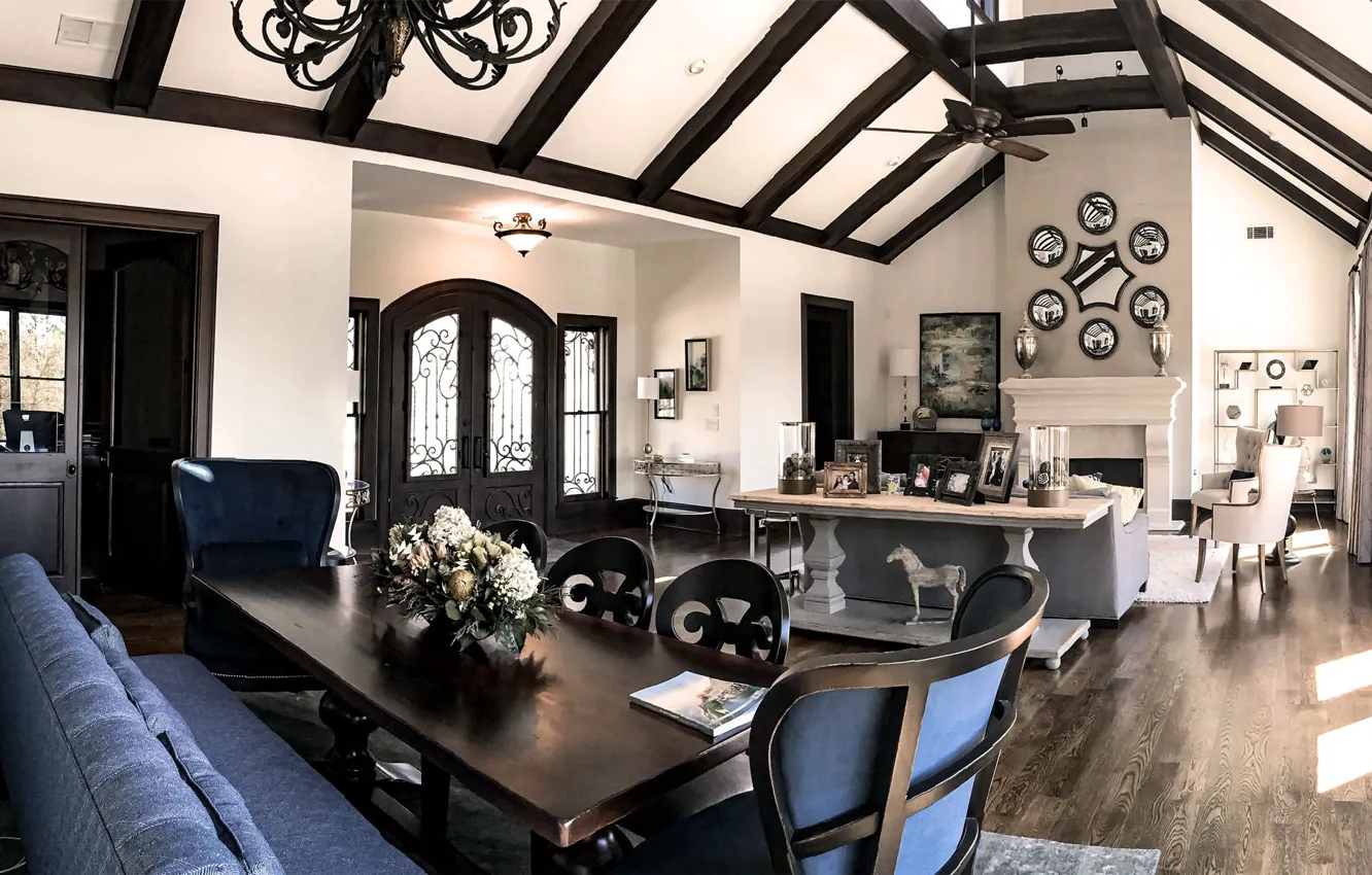 Фото обои дизайн, стиль, интерьер, камин, гостиная, столовая, India, inexpensive interior design