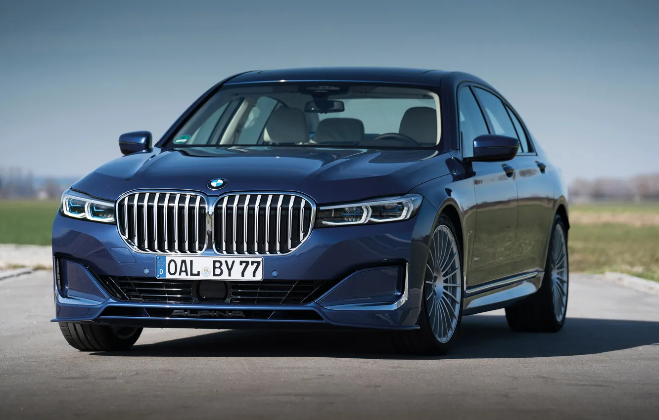 Фото обои BMW, 7-Series, Alpina, Bi-Turbo, 2020, Alpina B7