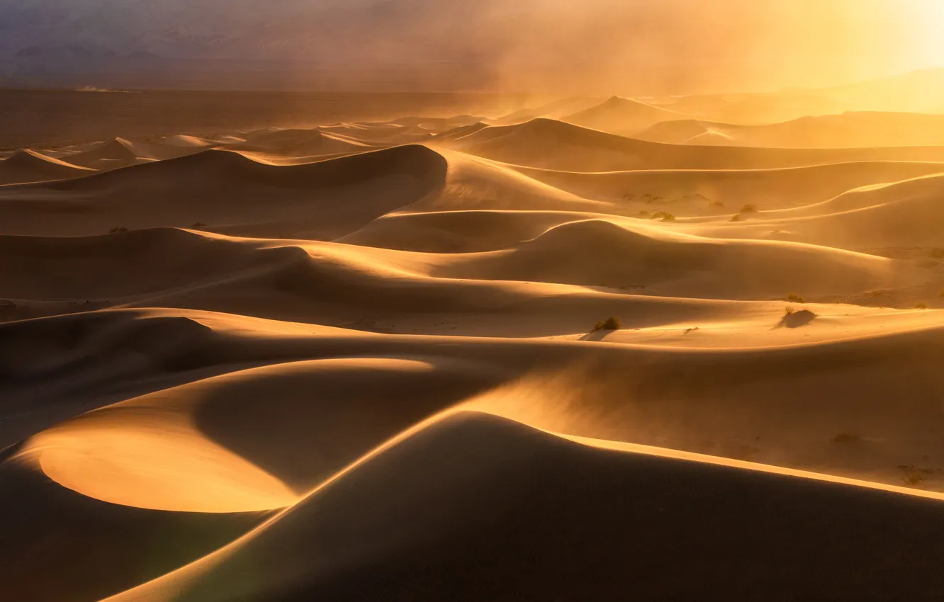Фото обои USA, sunset, California, Death Valley, Anthony Ryan