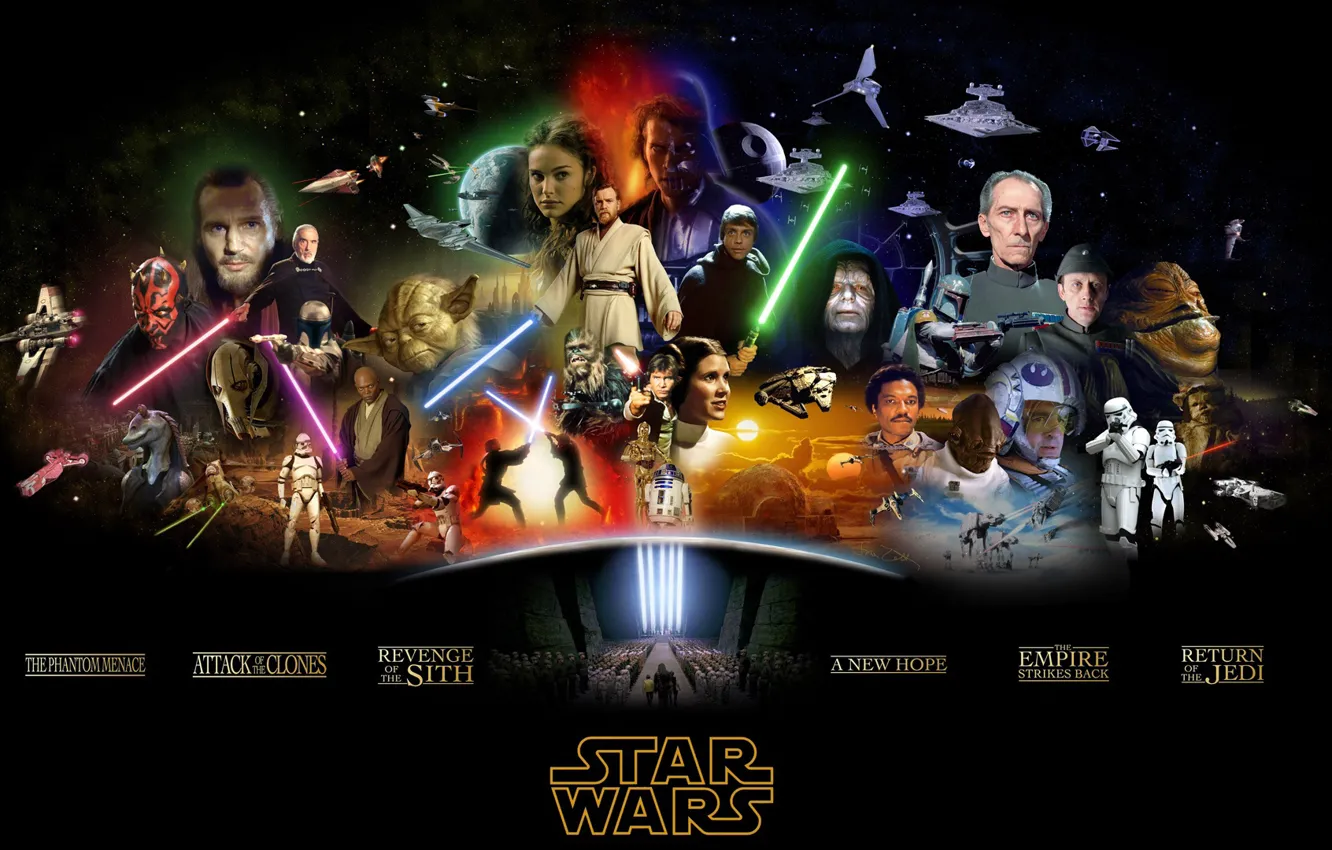 Фото обои Star Wars, Movie, Saga