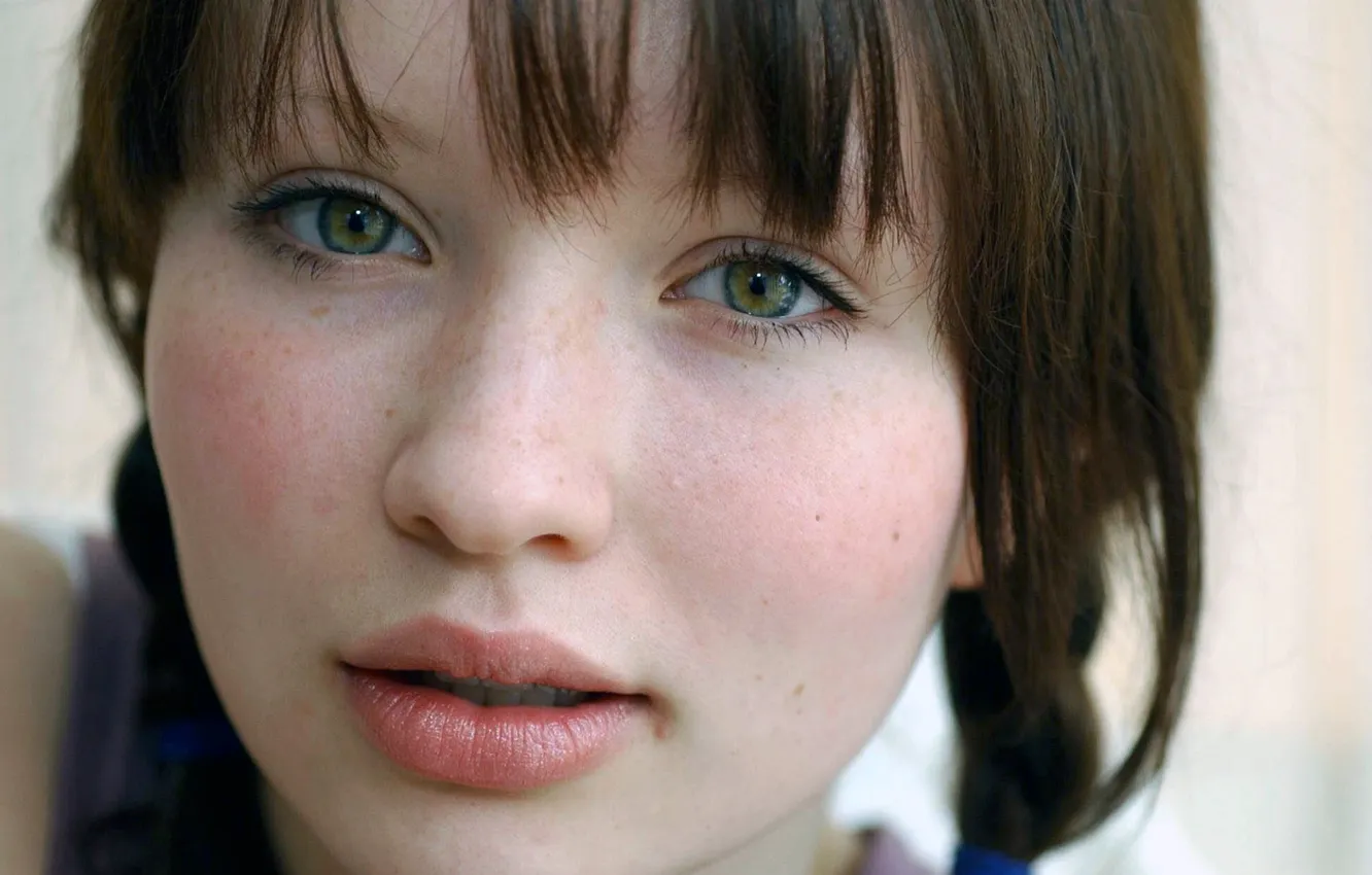 Фото обои портрет, милашка, emily browning