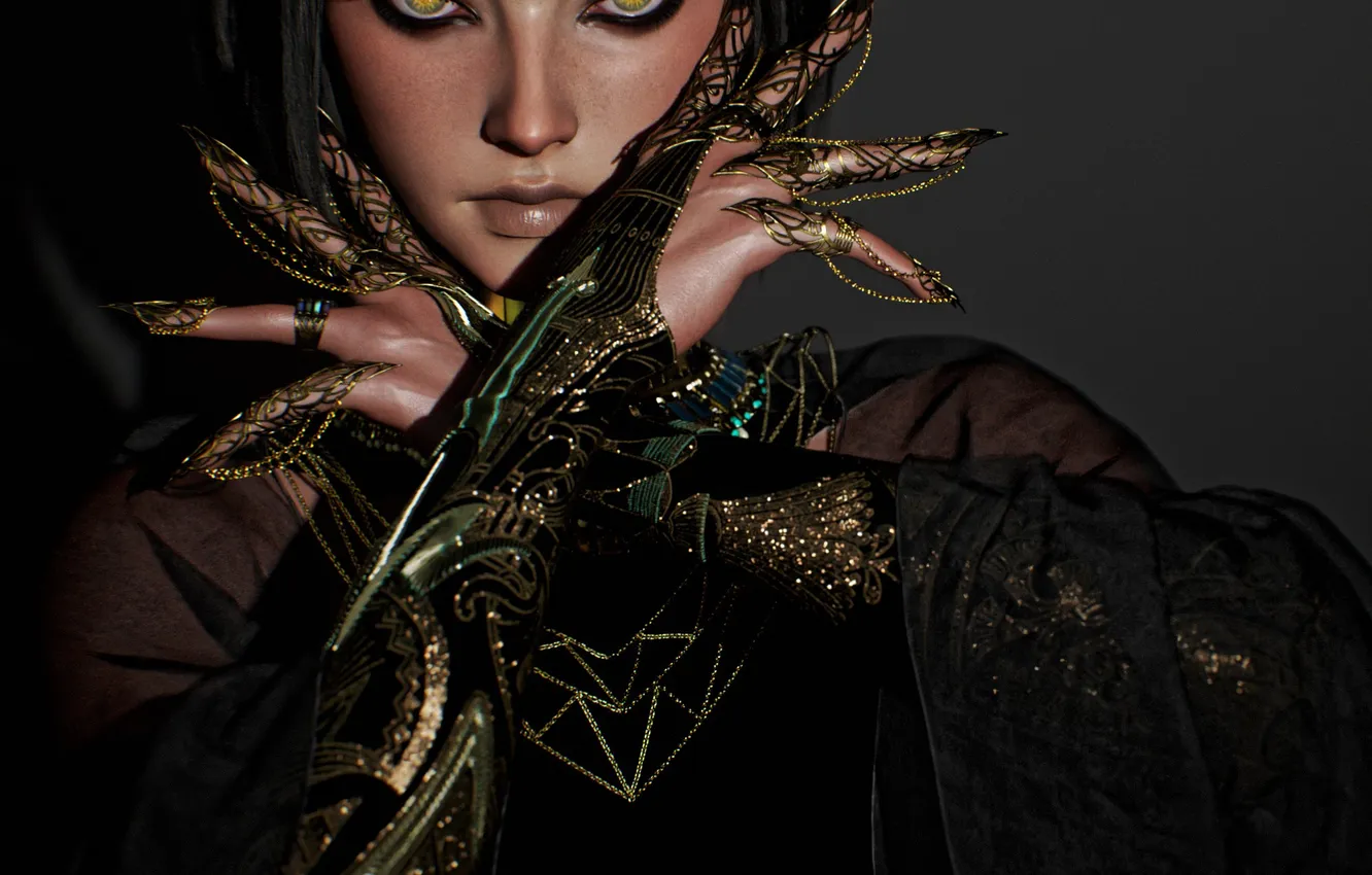Фото обои Art, Cleopatra, Seungmin Kim