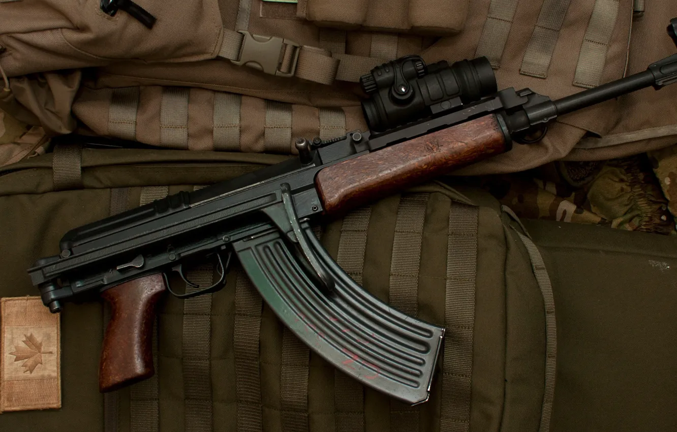 Фото обои оружие, Чехия, автомат, Cz 858