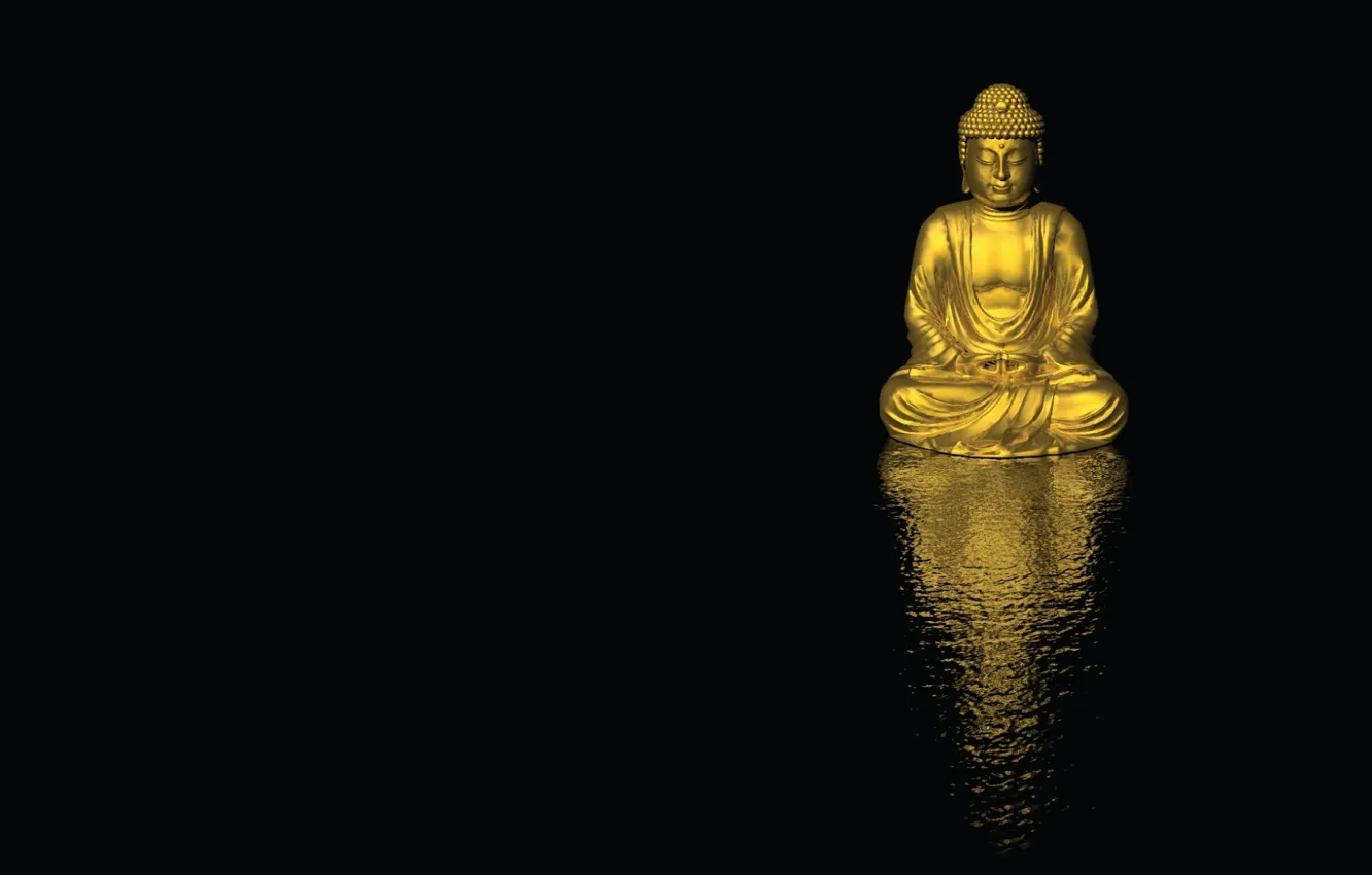 Фото обои бог, религия, будда, буддизм, буддийский