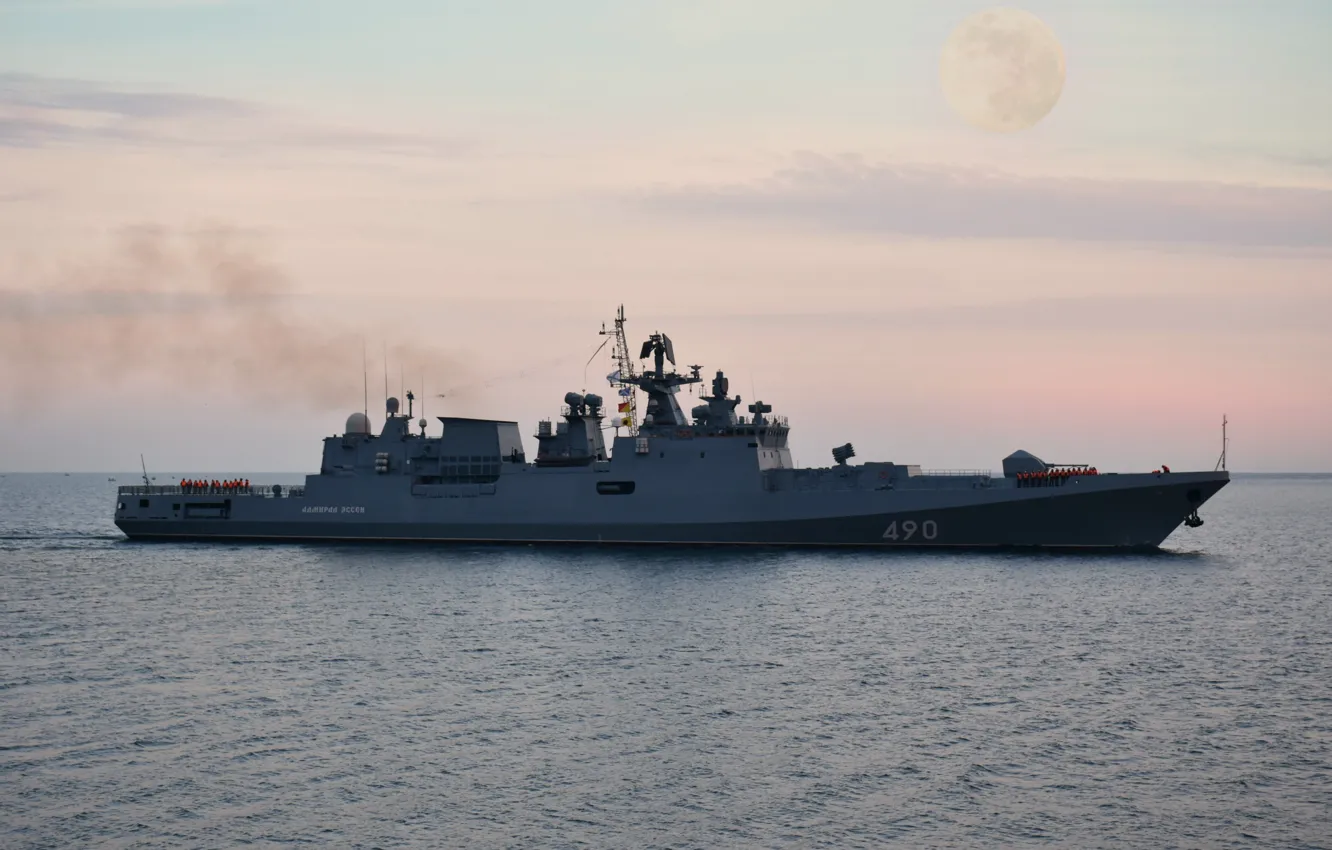 Фото обои корабль, фрегат, сторожевой, Адмирал Эссен