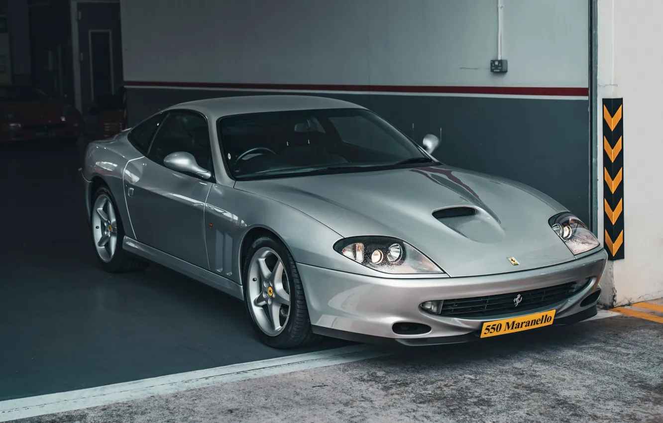 Фото обои Ferrari, 550, Ferrari 550 Maranello