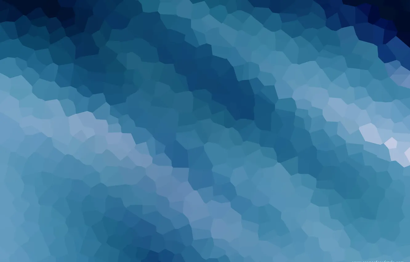 Фото обои abstract, blue, background, modiac, crystallize