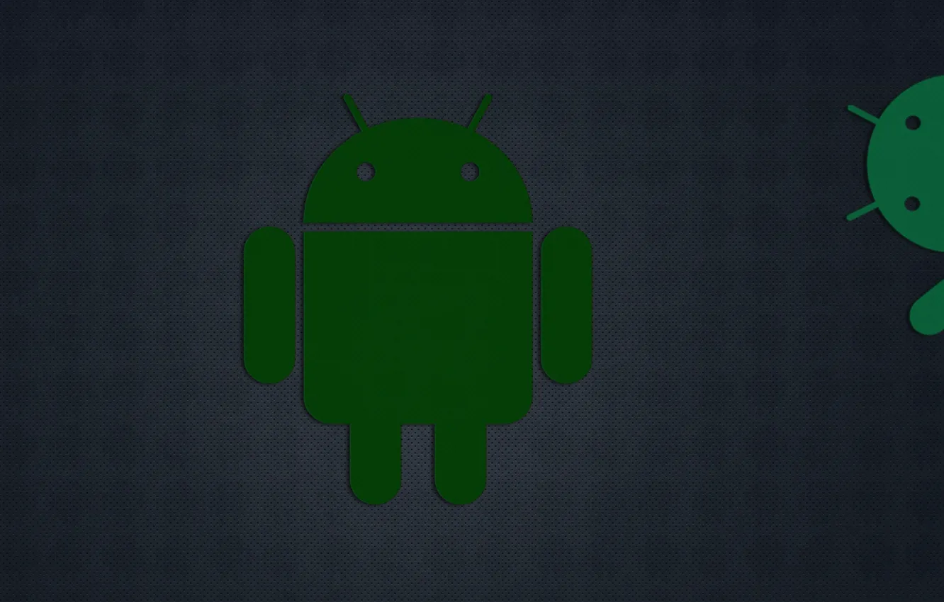 Фото обои логотип, эмблема, андроид, android