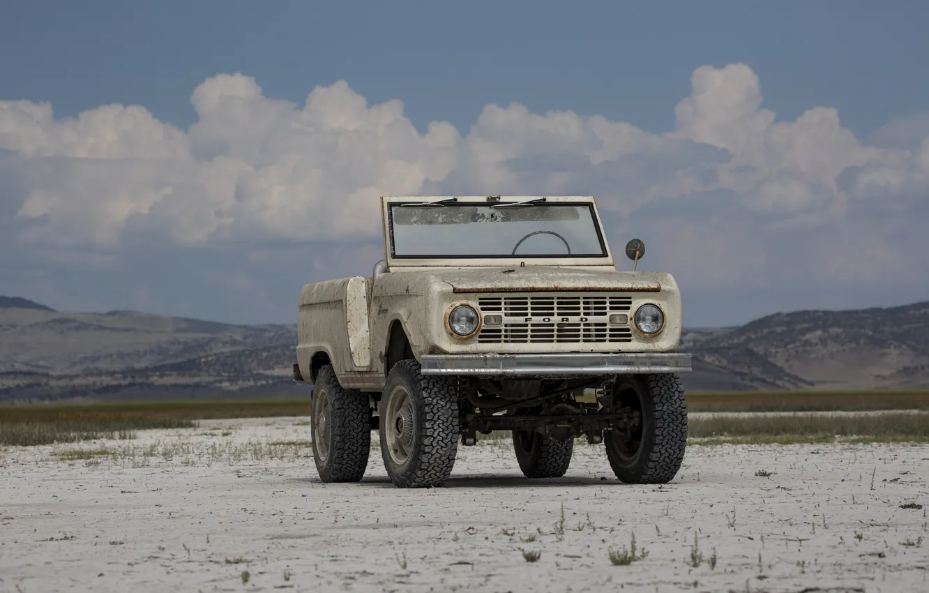 Фото обои тюнинг, Ford, внедорожник, 1966, 2018, Bronco, ICON Bronco Derelict Roadster