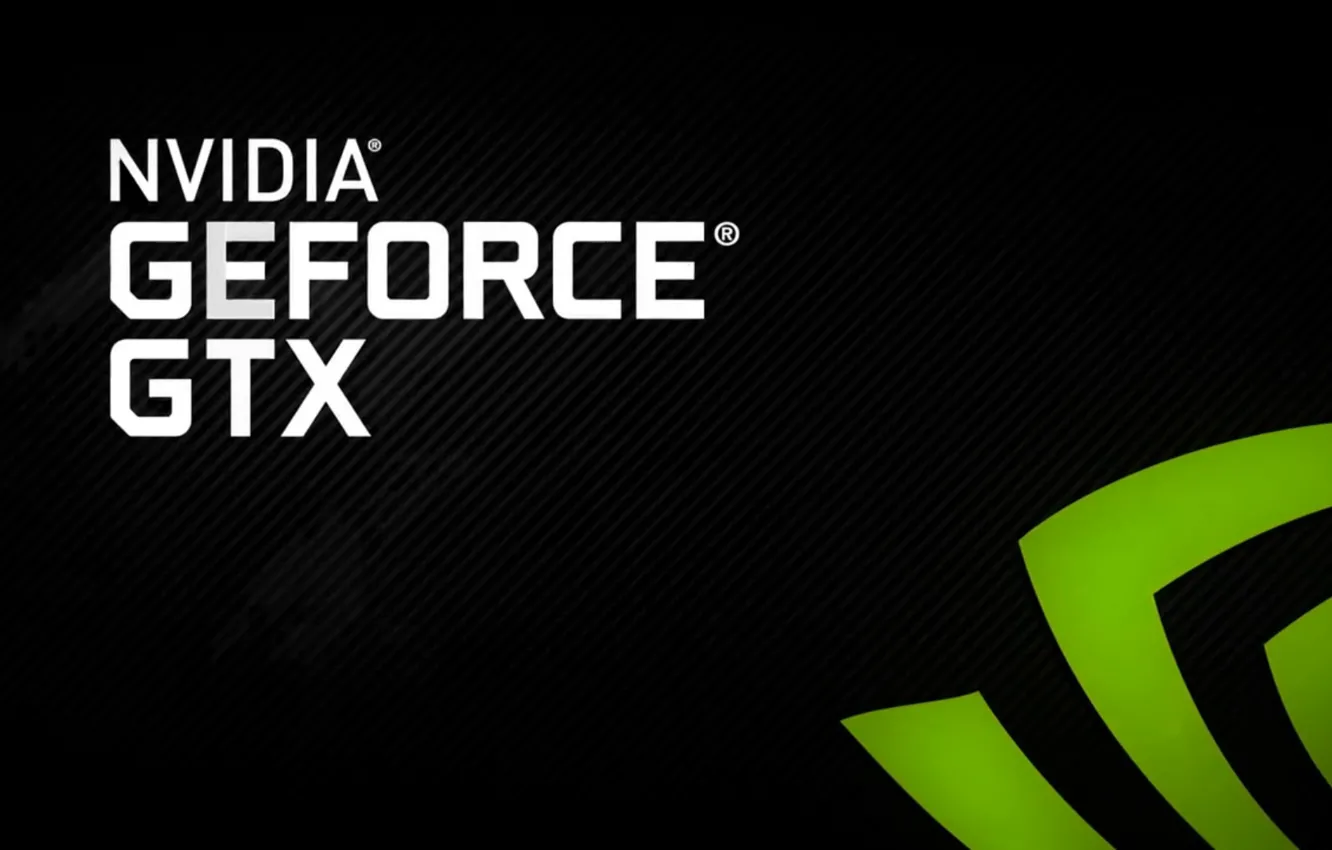 Фото обои nvidia, geforce, gtx logo
