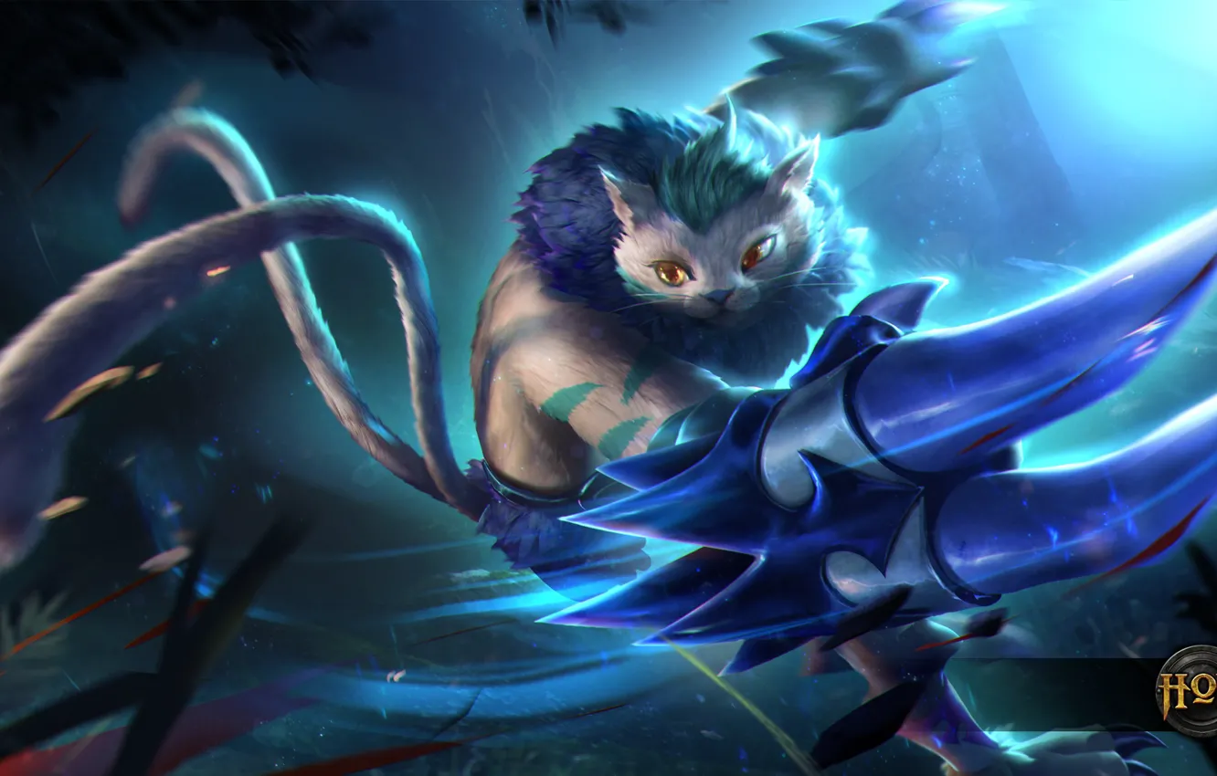 Фото обои hon, Heroes of Newerth, moba, Night Hound, Catnip