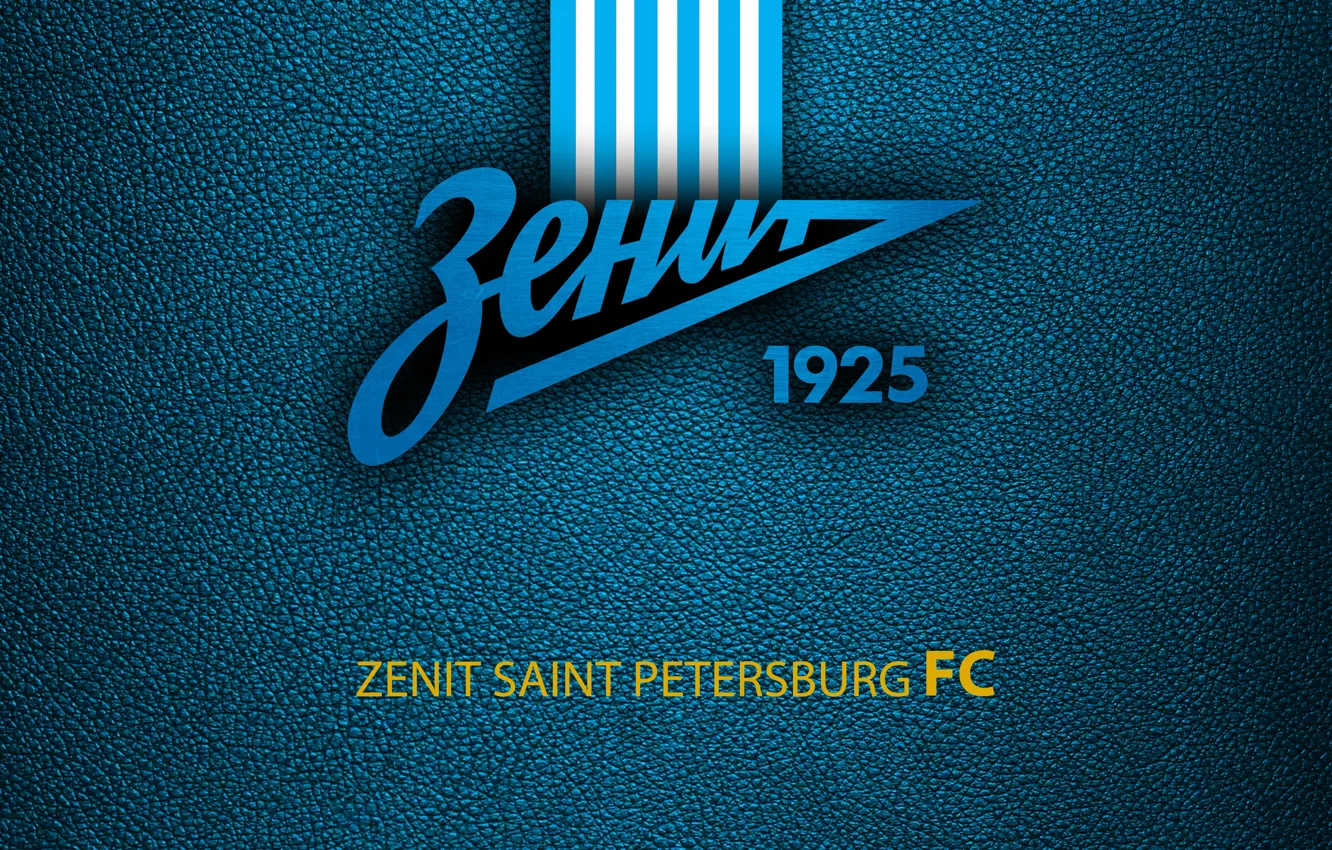 Фото обои Logo, Zenit, Soccer, Emblem, Football Club Zenit, FC Zenit Saint Petersburg