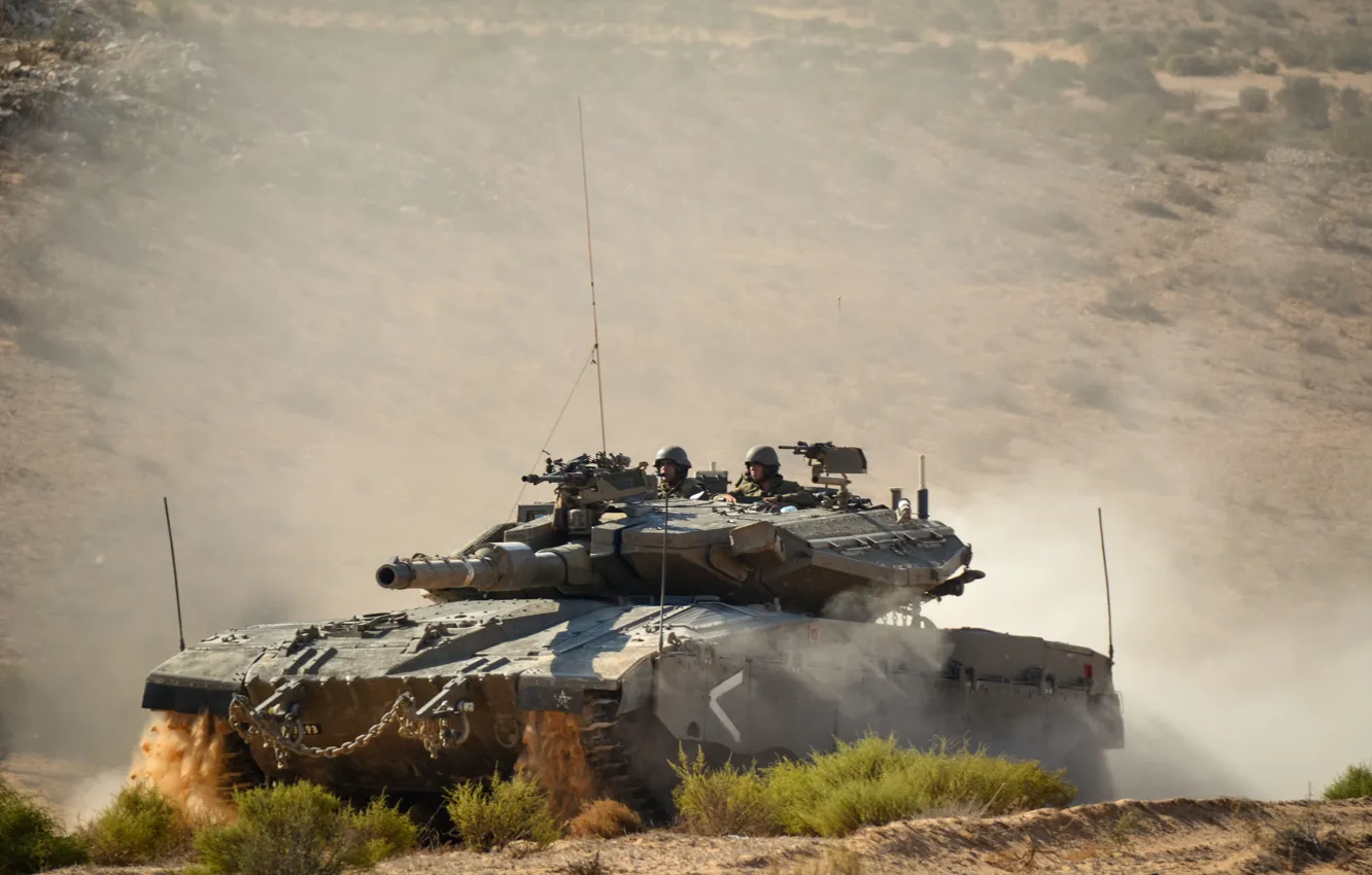 Фото обои танк, боевой, Меркава, основной, Merkava, Израиля
