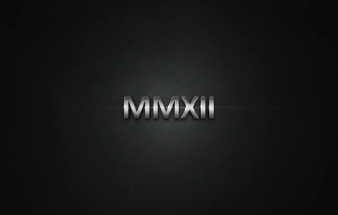 Фото обои буквы, минимализм, 2012, minimalism, 2560x1600, letters, mmxii