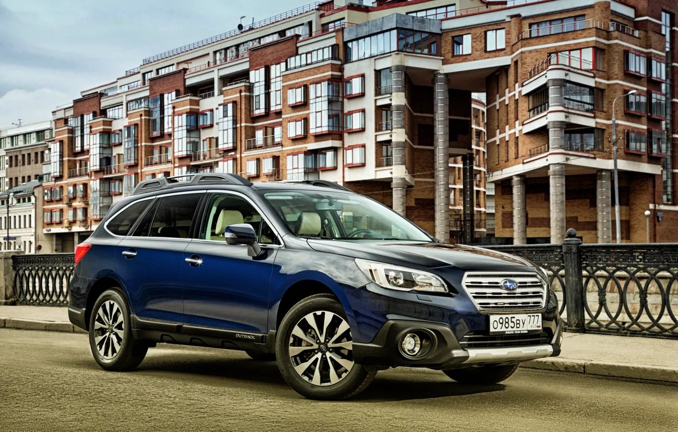 Фото обои Subaru, субару, Outback, 2015, аутбек