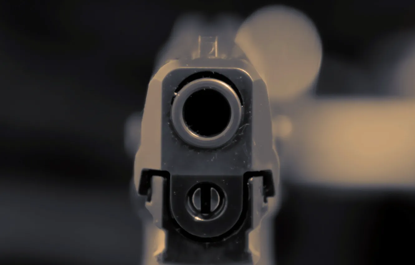 Фото обои Gun, Death, Pistol, HK P30