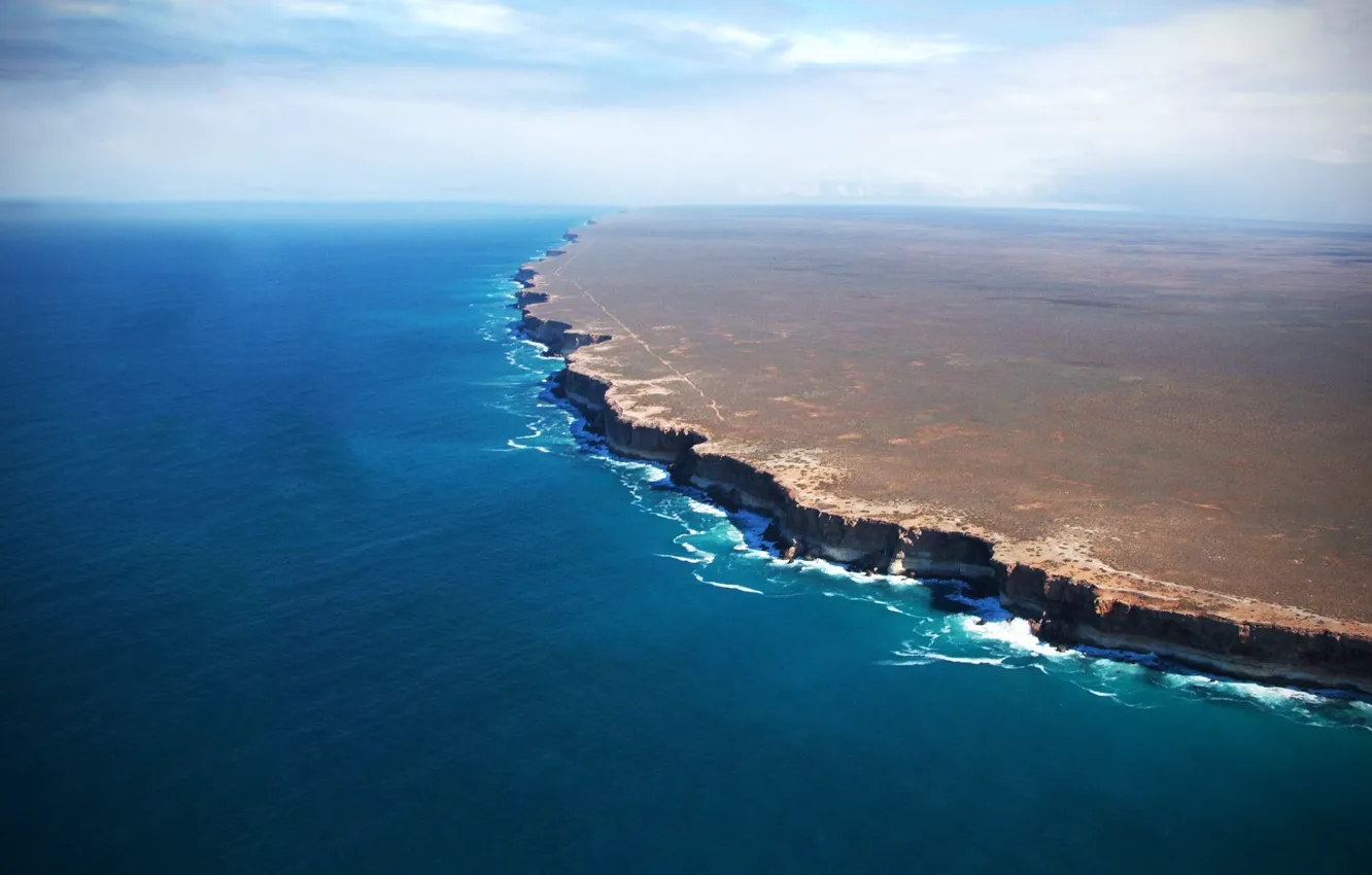 Фото обои побережье, Австралия, край земли