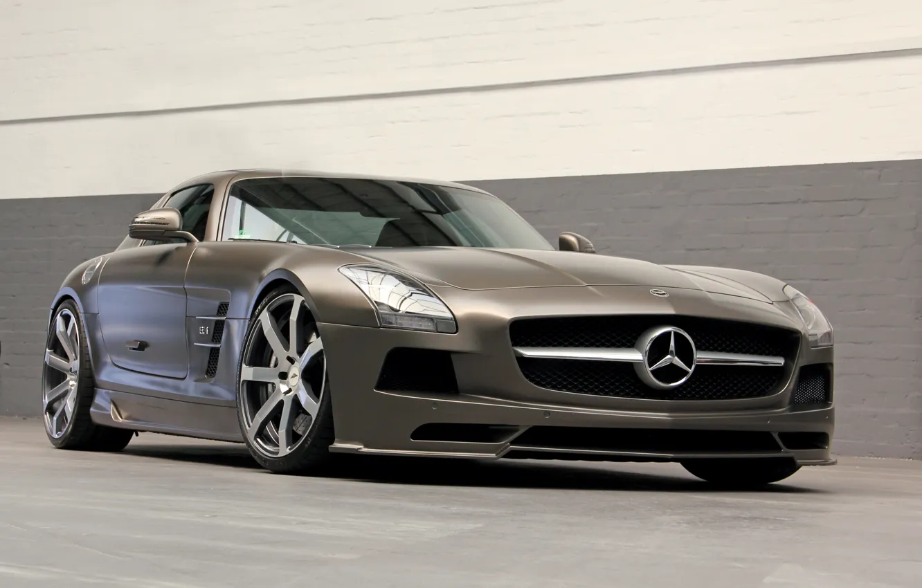 Фото обои Mercedes-Benz, AMG, SLS, 2014, (C197), by DD Customs