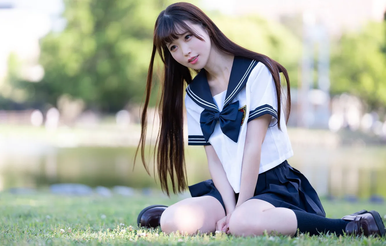 Фото обои wallpaper, girl, sexy, woman, model, asian, cute, person