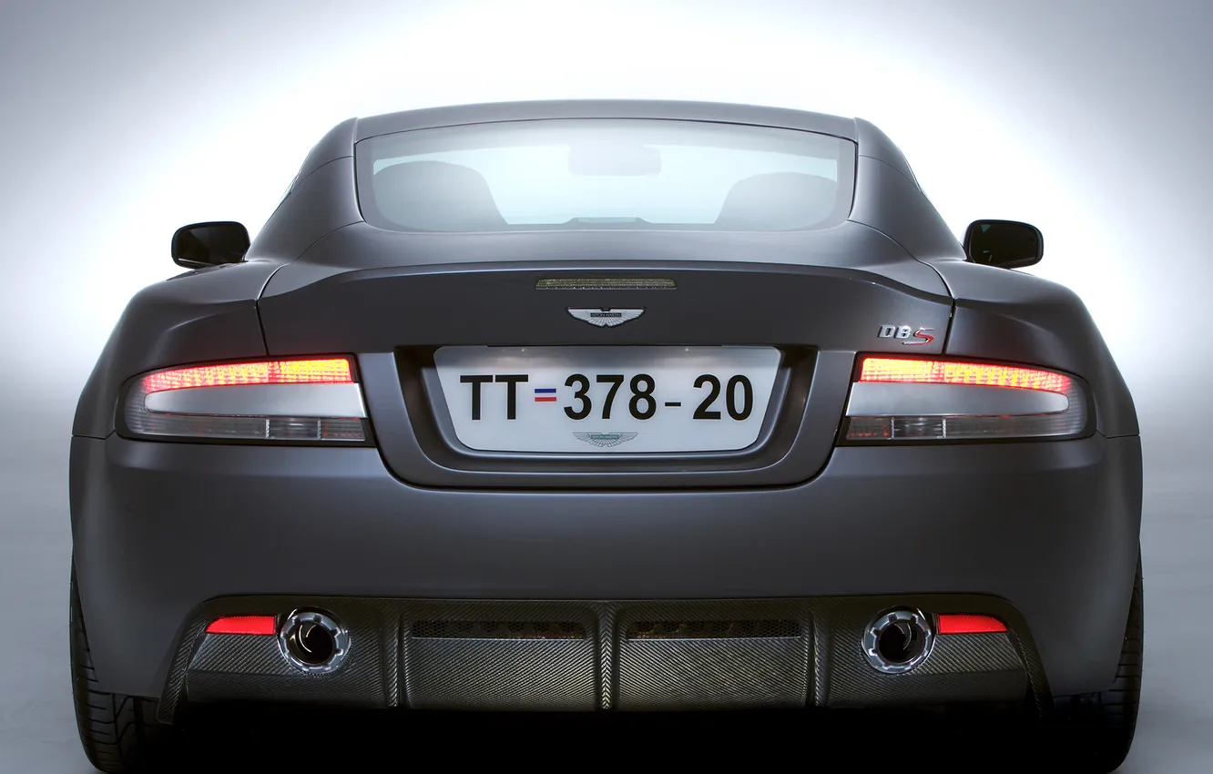 Фото обои Aston Martin, 2006, вид сзади, Coupe, Aston Martin DBS, Купе, 007 Casino Royale