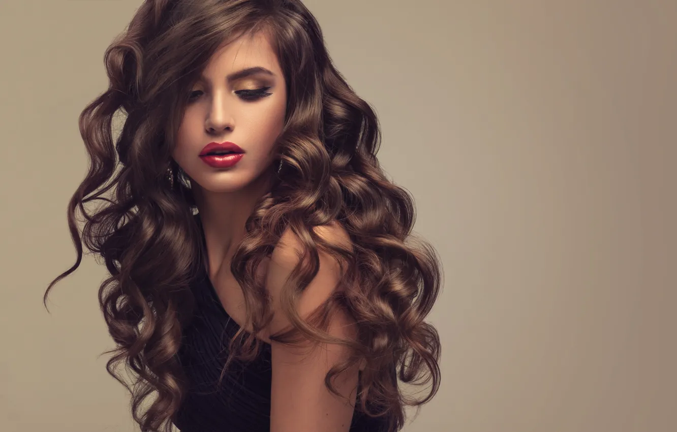 Фото обои девушка, лицо, ресницы, модель, волосы, макияж, прическа, фотосессия