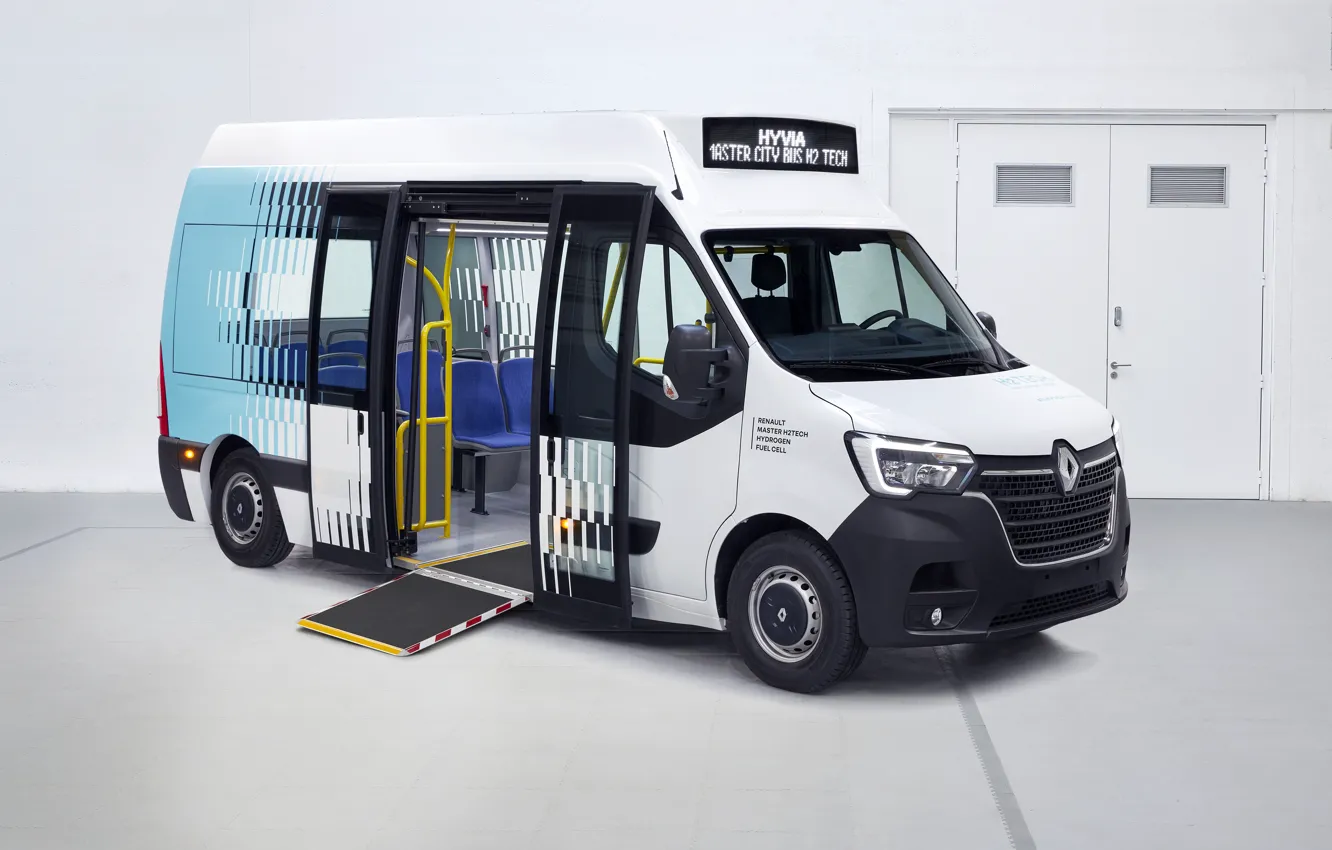 Фото обои Renault, Master, H2-Tech, HYVIA