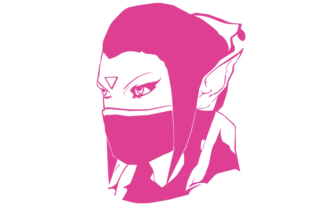 Фото обои Valve, Dota 2, Minimalism, Lanaya, Templar Assassin, Trap, Psi Blades, Psionic Trap