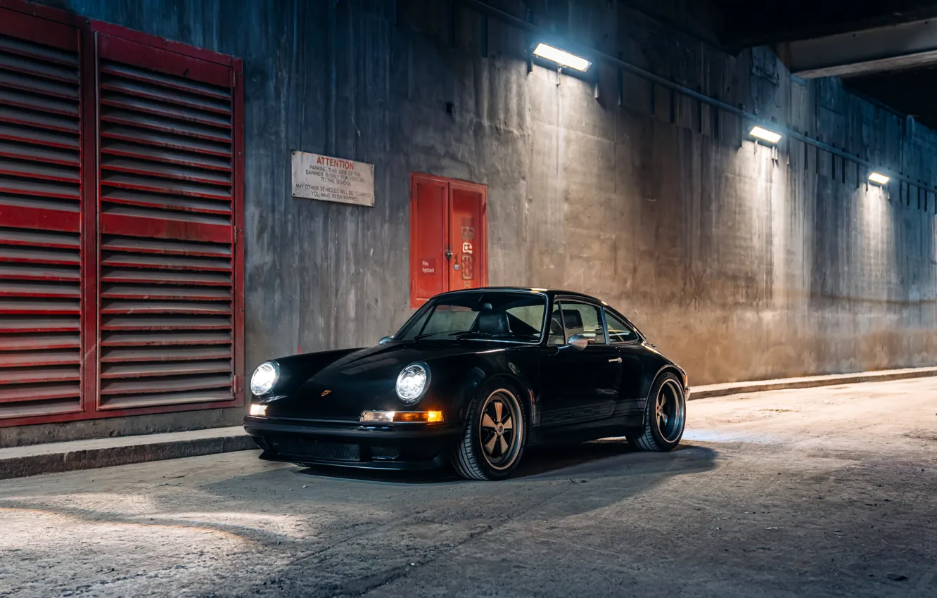 Фото обои car, 911, Porsche, 964, headlights, Theon Design Porsche 911