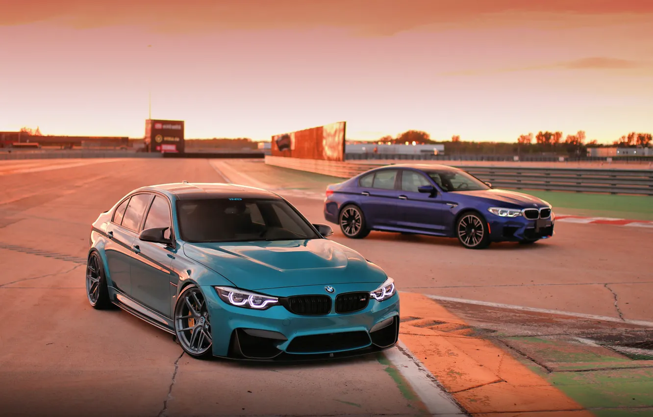 Фото обои BMW, Light, Blue, F80, LED, F90