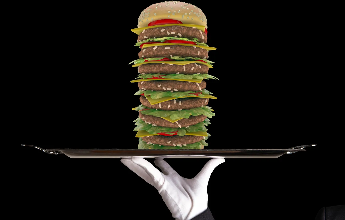 Фото обои style, butler, super burger