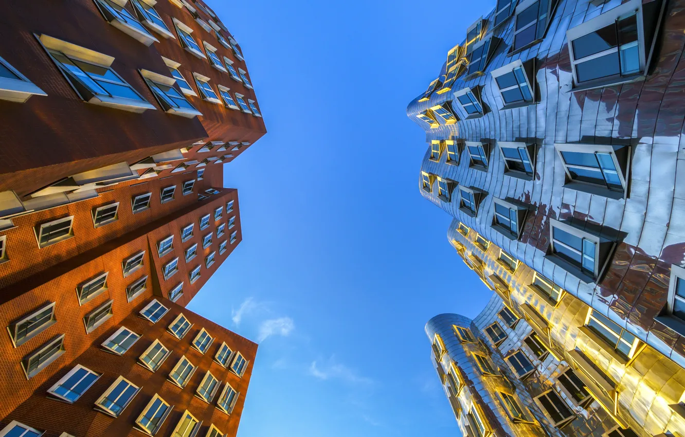 Фото обои город, архитектура, Düsseldorf