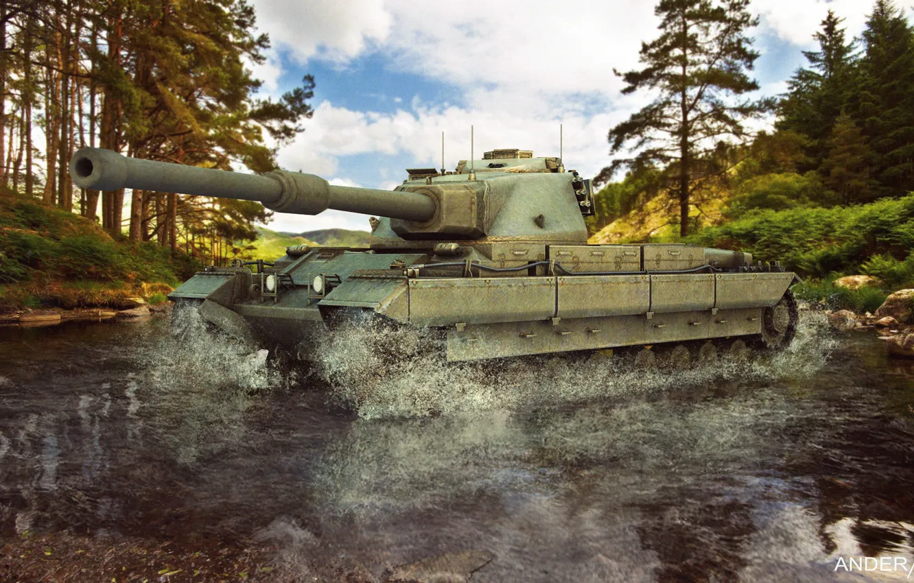 Фото обои обои, world of tanks, wot, conqueror